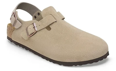 Tokyo Taupe Suede Narrow Fit
