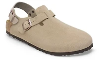 Tokyo Taupe Suede Narrow Fit
