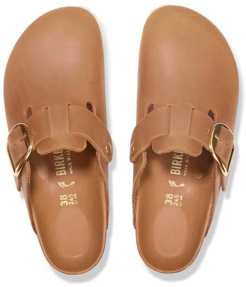 Boston Big Buckle Oiled Cognac Narrow Fit