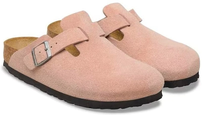 Boston Suede Pink Clay Narrow