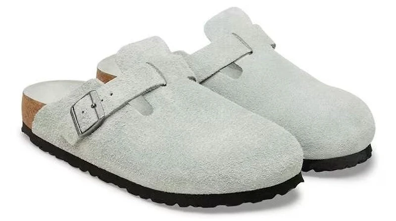 Boston SF Suede Pure Sage Narrow