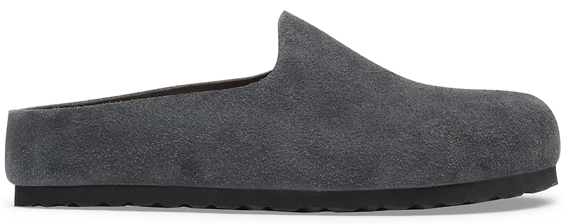 Amsterdam Wrapped Suede Charcoal Regular Fit