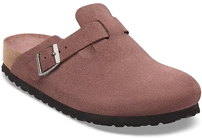 Boston Soft Footbed Suede Tonal Pepper Narrow Fit
