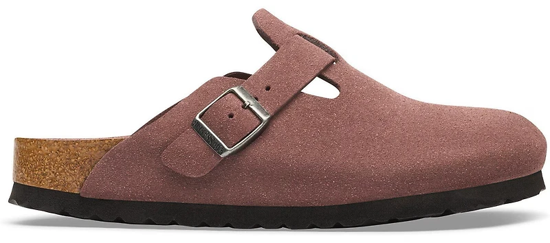 Boston Soft Footbed Suede Tonal Pepper Narrow Fit