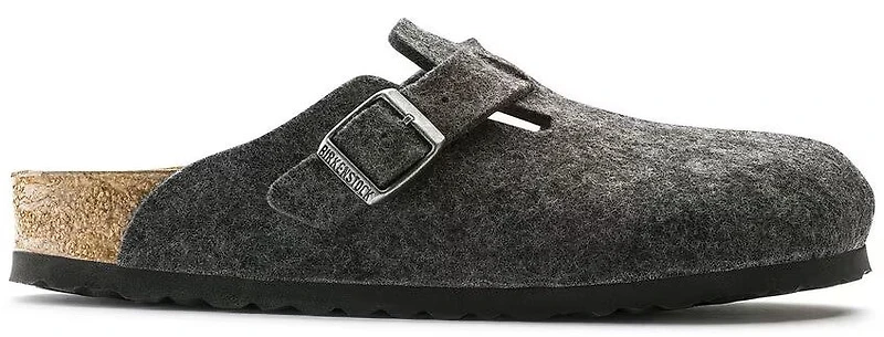Boston Anthracite Wool Narrow Fit