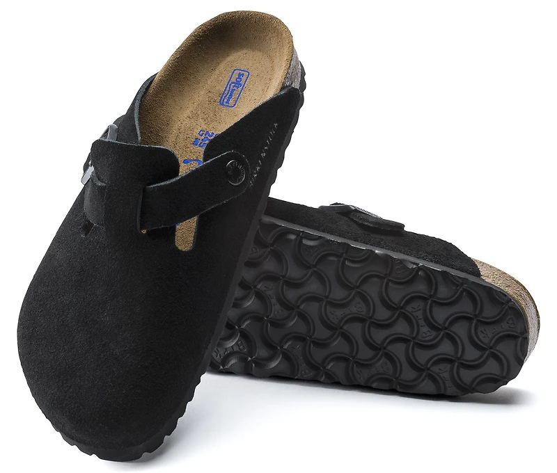 Boston SF Suede Black Regular