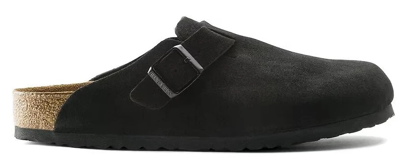 Boston SF Black Suede Narrow Fit