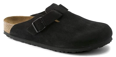 Boston SF Black Suede Narrow Fit