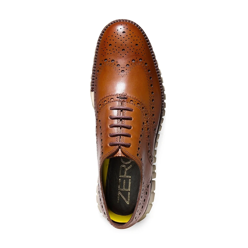 Zerogrand Wingtip Oxford Tan