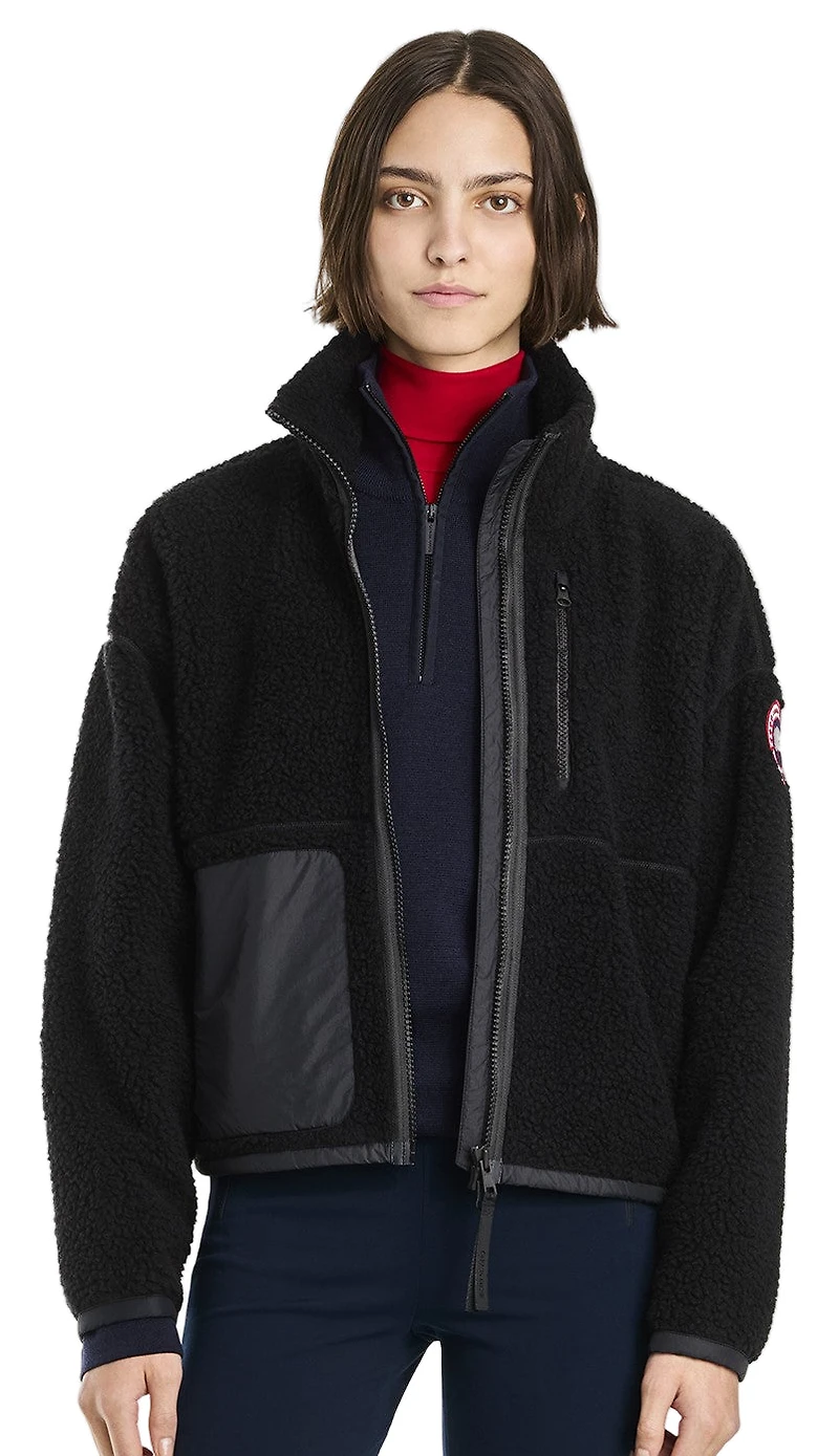 Simcoe Fleece Jacket Black