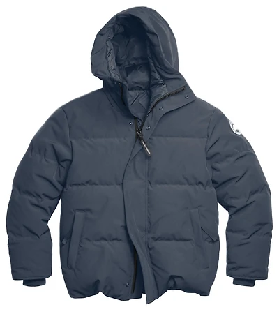 Seymour Parka Black Disc Dusk Blue