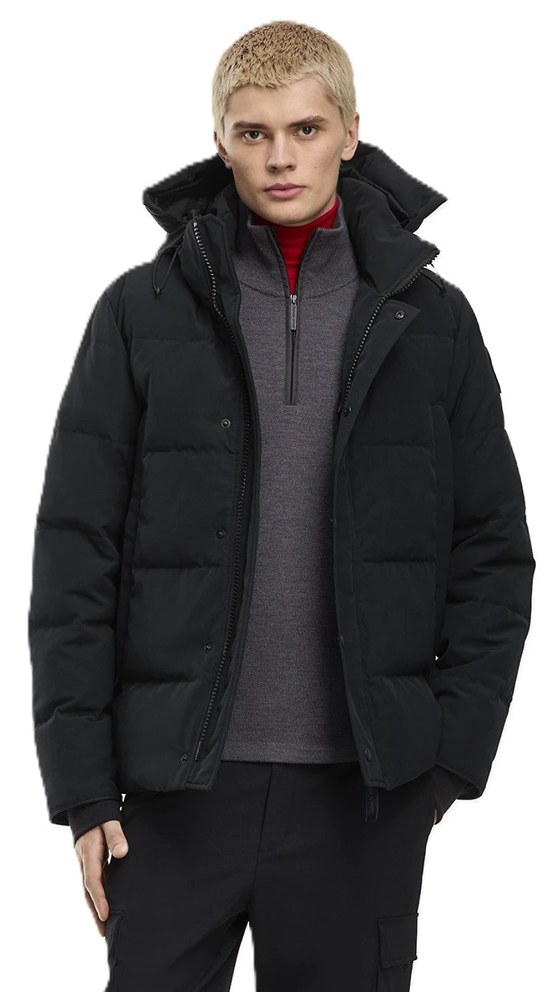 Mens Wyndham Parka CR Black Label