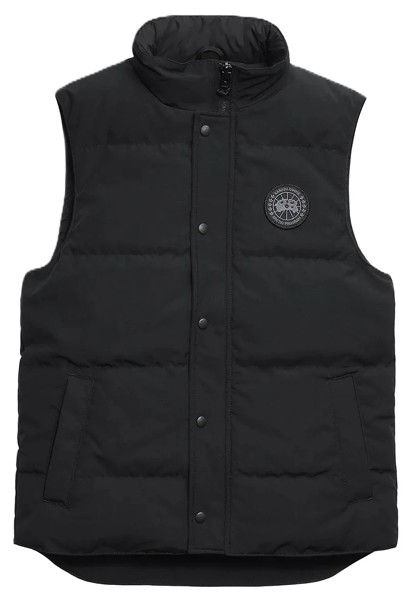 Mens Garson Vest Black Label CR