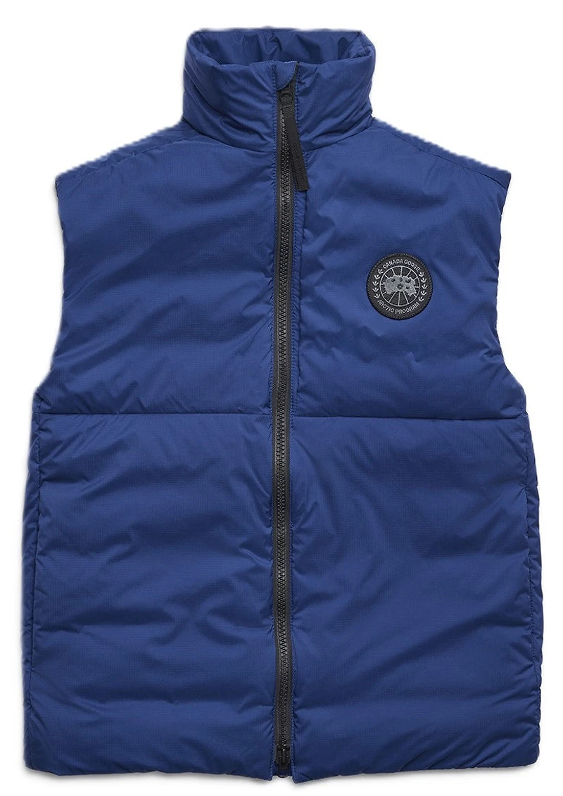 Lodge Vest Black Disc Oxford Navy