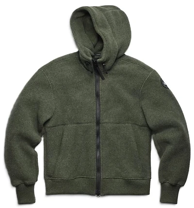 Chilliwack Fleece Bomber Black Disc