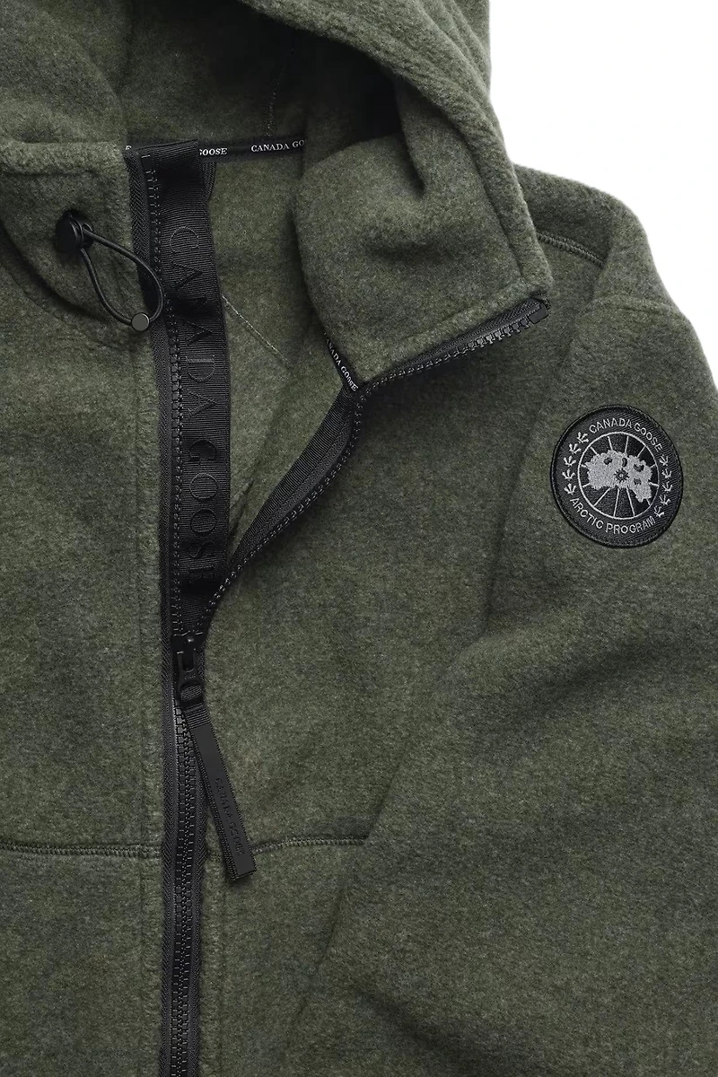 Chilliwack Fleece Bomber Black Disc