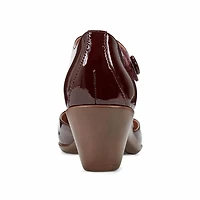 Clarice - Wine Red90025 SFT Nappa Pat Red
