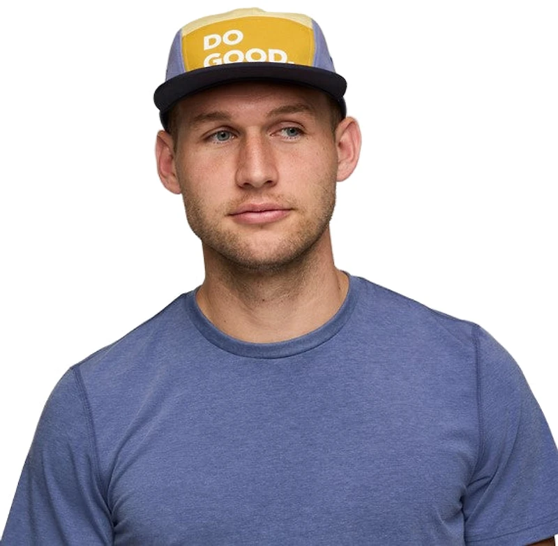 Do Good 5-panel Hat Amber And Carbon