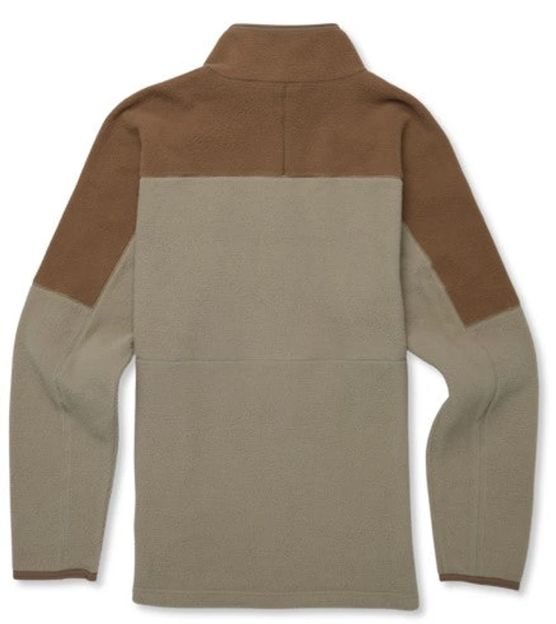 Abrazo Fleece Full-zip Jacket Dune And Stone