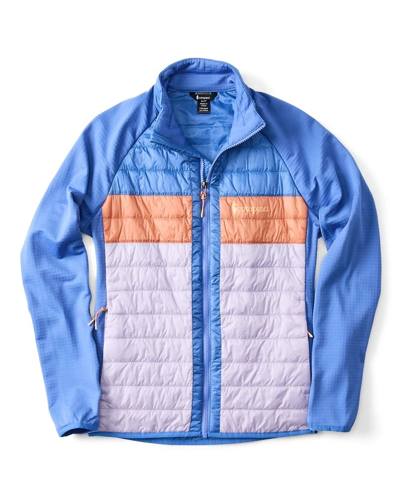 Capa Hybrid Insulated Jacket Azure And Moonbeam