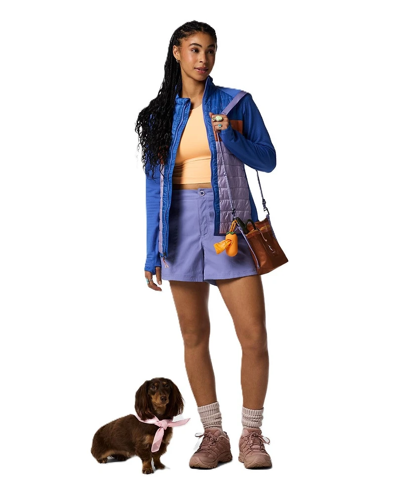 Capa Hybrid Insulated Jacket Azure And Moonbeam