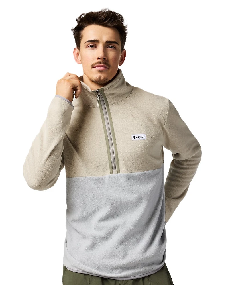 Amado Fleece Pullover Mineral And Vapor