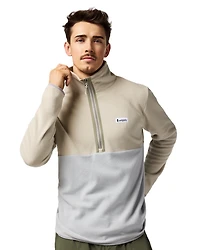 Amado Fleece Pullover Mineral And Vapor