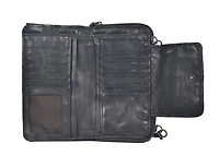 Lusso X-body Wallet Bag Black