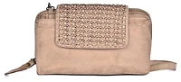 Lusso X-body Wallet Bag Taupe