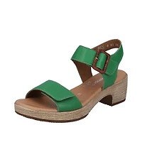 Green Heeled Sandal