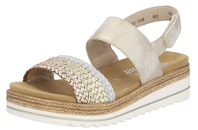 Silver 2 Strap W Back