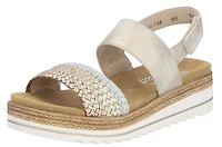 Silver 2 Strap W Back