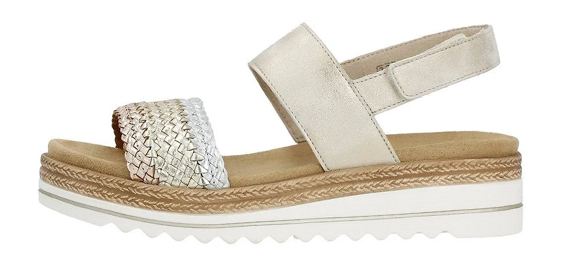 Silver 2 Strap W Back