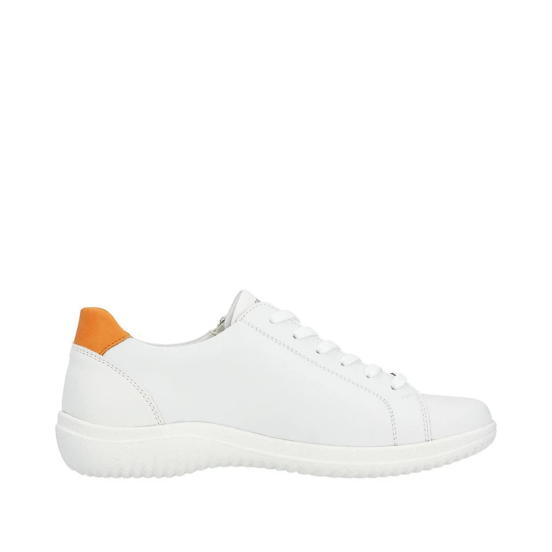 White Orange Lace Up