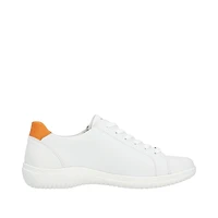 White Orange Lace Up