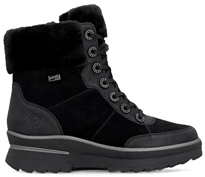 Black Lace Up Boot