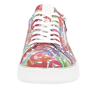 Multi Flower Lace Up