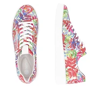 Multi Flower Lace Up