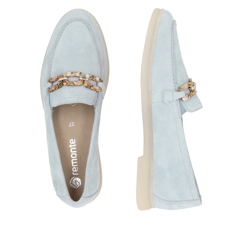 Blue Slip On