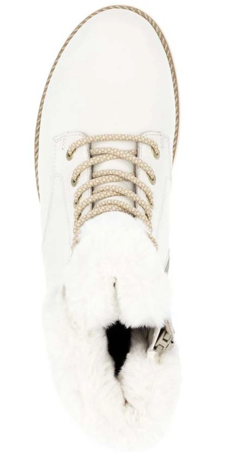 Dirtywhite Warmlined Lace Up Boot