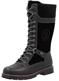 Tall Black Flip Grip Boot