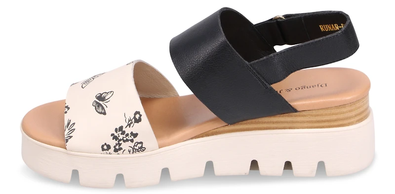 Runar Milk & Black Floral