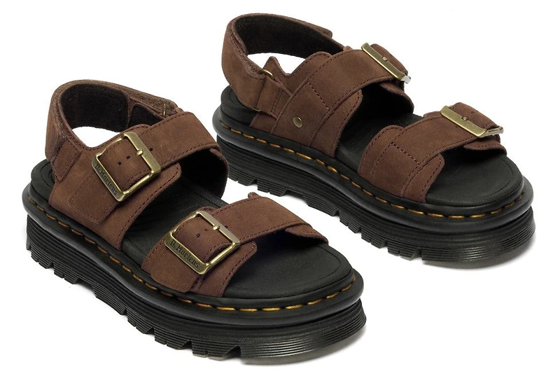 Zebzag Sandal Brown
