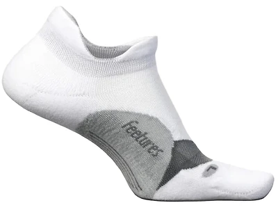 Elite Light Cushion No Show Tab White