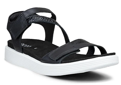 Soft Sandal 3 Strap Black