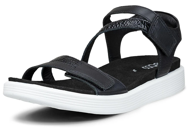 Soft Sandal 3 Strap Black