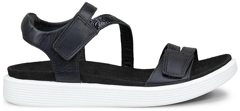 Soft Sandal 3 Strap Black