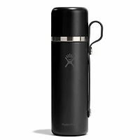 28oz Hot Flask And Cup Black