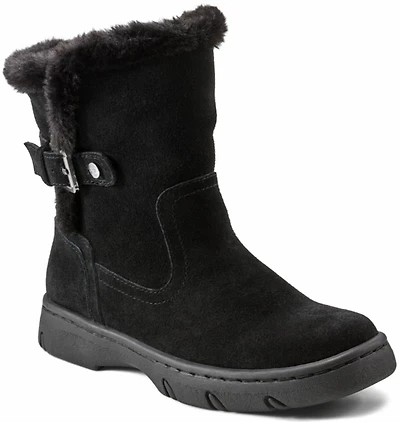 Graye - Rich Suede (gr) Wide SH Black