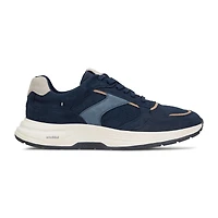 Harrison2 Laceup Blue Wide